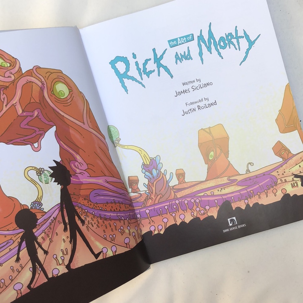 Hardcover - The Art of Rick and Morty
